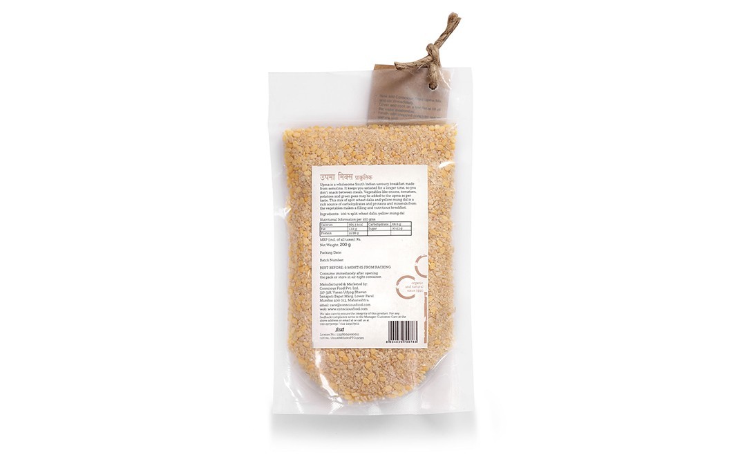 Conscious Food Upma Mix Natural    Pack  200 grams